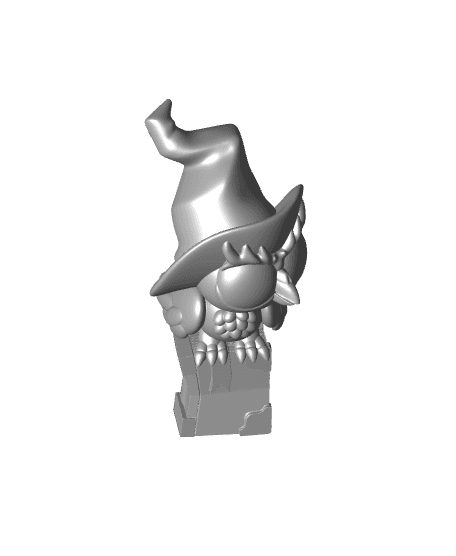 Magicians Owl - With Free Dragon Warhammer - 5e DnD Inspired for RPG and Wargamers 3d model
