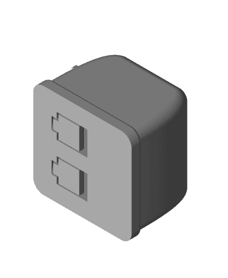 4x Mini Toaster (SD Cards) 3d model