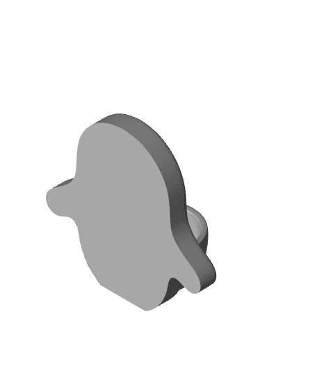 Ghost Wall Hanging.stl 3d model