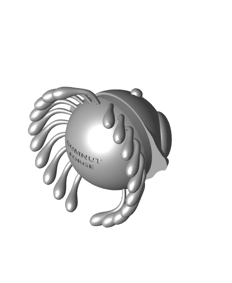 Tentacruel Pokeball (MULTIPART) 3d model