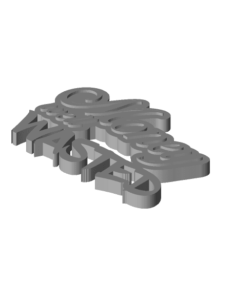 Money Well Wasted Keychain 3d model
