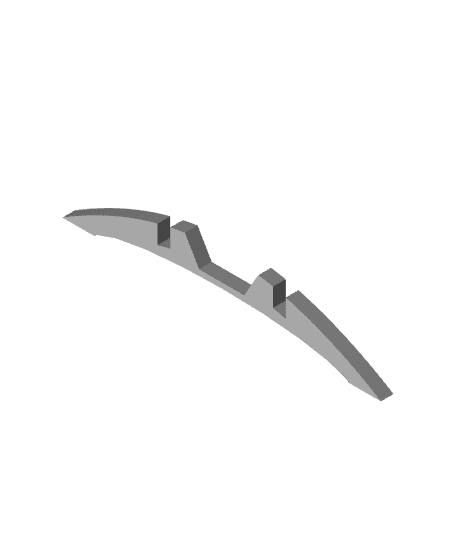 Simplistic katana stand 3d model