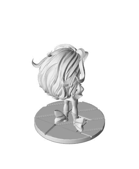 Sailor Moon Chibi - Free 3D print model 3d model