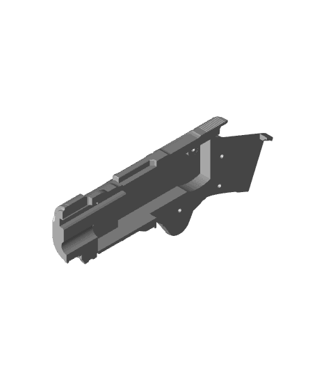 Mandalorian Repeater Blaster - 3D Print Files 3d model