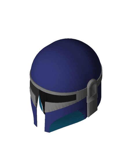 Mandalorian Youngling Helmet 3d model