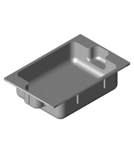 Multi-Function Tester -TC1 Insert for Corrugated Gridfinity Light Bin 2x3x6 3d model