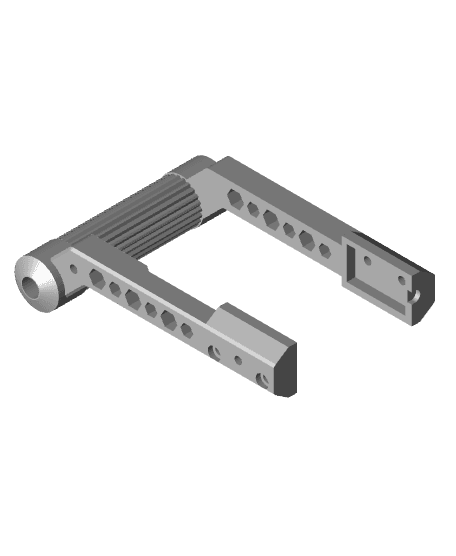 Divevolk SeaTouch 4 Max Extension Handle 3d model