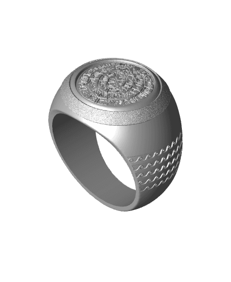 Phestos Ring (Pre-Supported) 3d model
