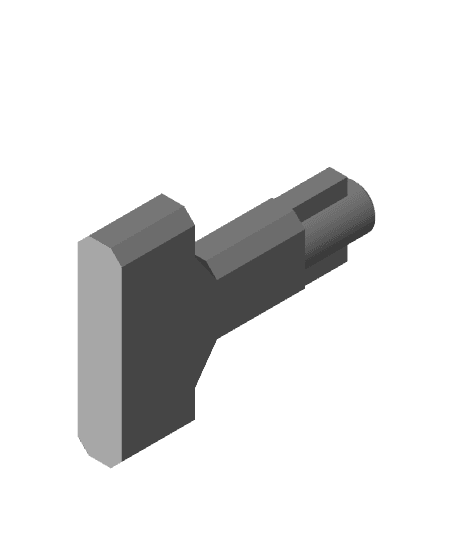 Multiboard - Base Plate Retention Key.stl 3d model