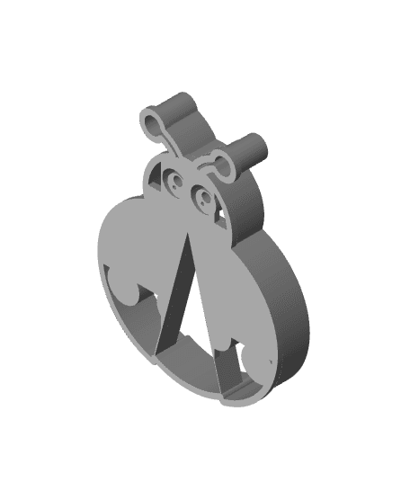 Butterfly Cookie Cutter, Biscuit Cutter 3d model