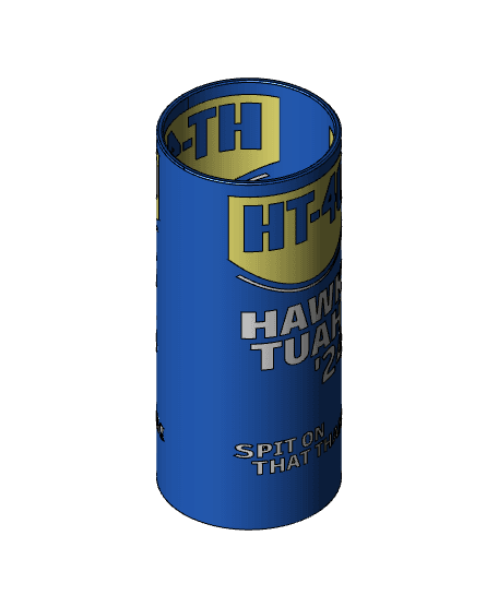 HT-40 Hawk Tuah WD-40 Cover - Source File 3d model
