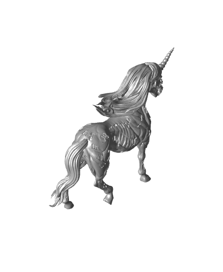 Zombiecorn 02 (50mm Base) 3d model