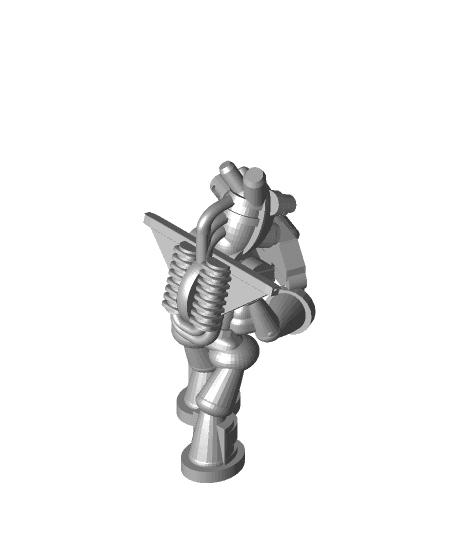 FHW: Angel Basic trooper with Gasser 3d model
