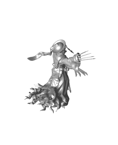 Jiangshi x4 (25mm Bases) 3d model