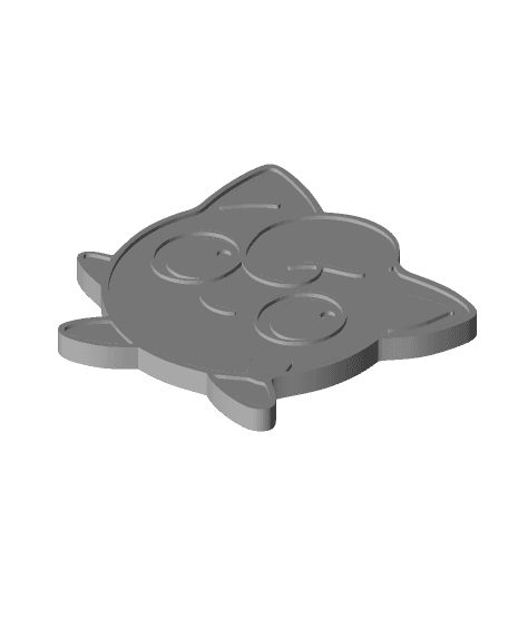 Jigglypuff Charm 3d model
