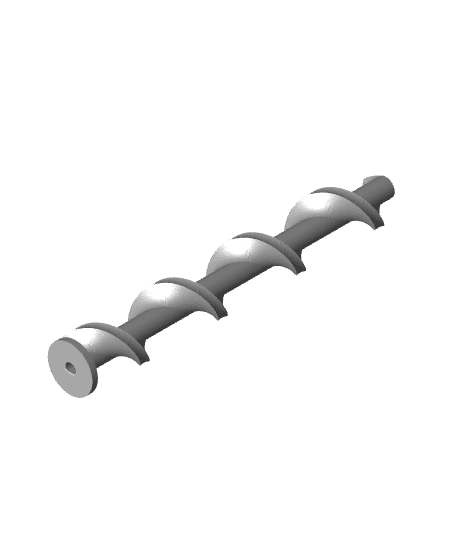 Archimedes Screw Lift 3d model