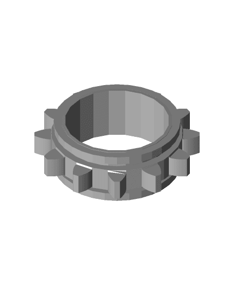 Gear stim ring.stl 3d model