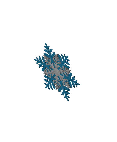 snowflakes -christmas decoration 3d model