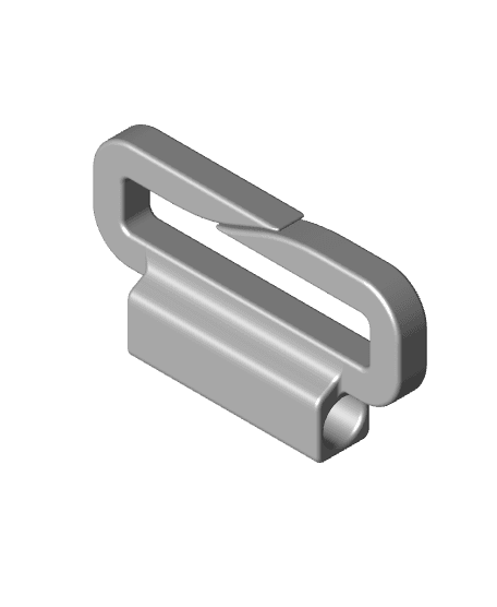 Alpaka HUB sling clip 3d model