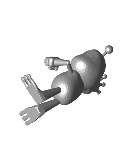 A Signal Frog 3d model