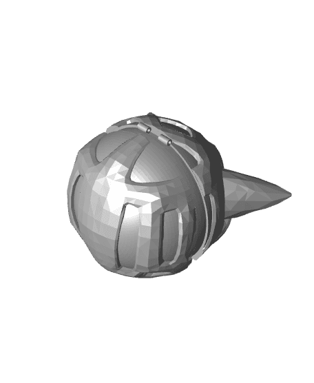 GlaliBall Glalie Themed Pokeball - Fan Art 3d model