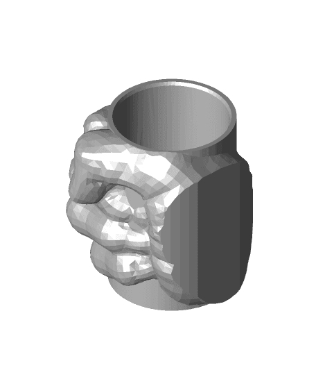 Hulk-Hand Can Cup.stl 3d model