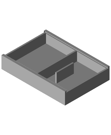 Gloomhaven Character storage box with  slide 3d model