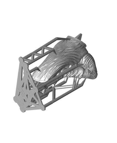 (32mm) Corvus, The Shrouded Viper (two variants included) 3d model