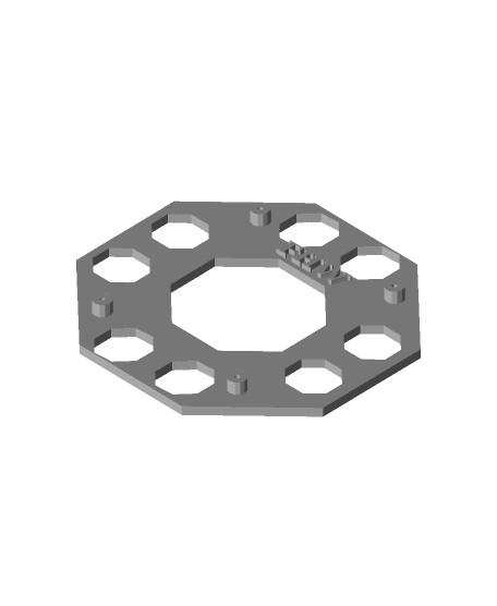 FHW: Multi Relay Stand 3d model