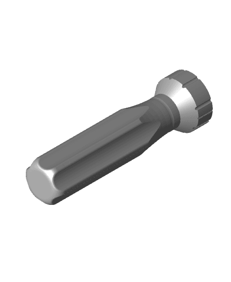 Multiboard Bolt Drive Long Multitool insert Handle.stl 3d model