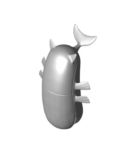Pokemon Wailord #321 - Optimized for 3D Printing 3d model