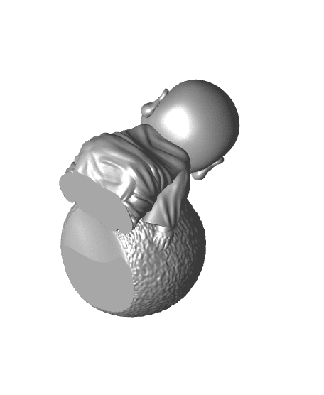 Buddha vase.stl 3d model