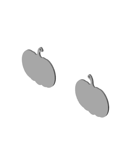 What's Up, Jack? Spooky Glow Effect Earrings 3d model