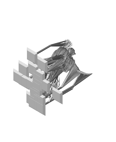 Watcher of Mona'Firth - Bow C 3d model