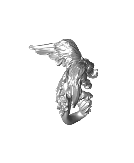 Hollyphant - Celestial Creature - PRESUPPORTED - Heaven Hath no Fury - 32mm Scale  3d model