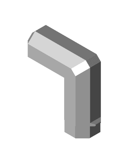 15x17·5 mm - Hook (Bolt-Locked Insert) 3d model