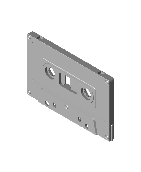 Retro Audio tape.stl 3d model