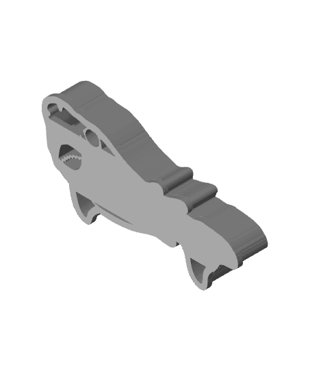 Shark Cookie Cutter, Biscuit Cutter 3d model