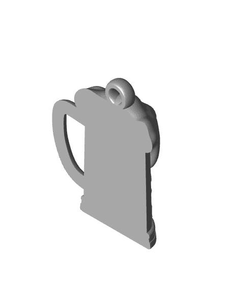 Day 1 Christmas Beer ornament  3d model