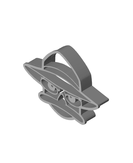 Duck Cookie Cutter, Biscuit Cutter 3d model