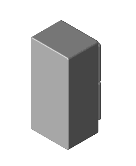 SD Card Mini Sofa Organizer 3d model