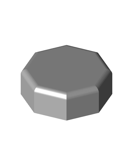 Magnet button 3d model