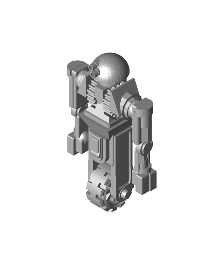 FHW: Wheel Bot 3d model