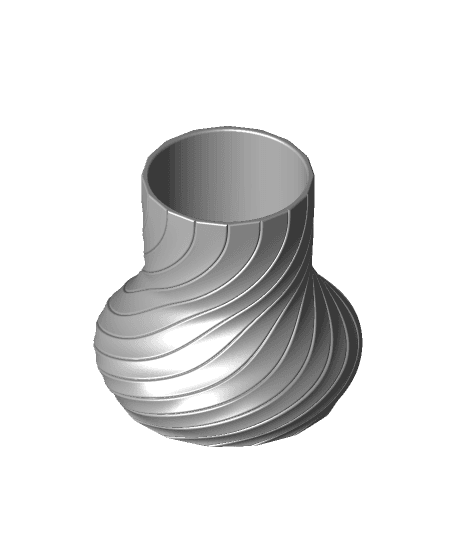 Fatbottom Spiral Vase 3d model