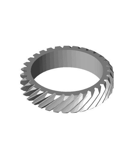 Helical Gears Antistress - Extended Remix 3d model