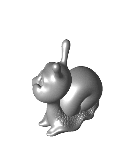 Snail -Little Big Head Series 3d model