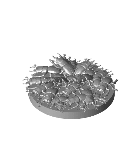 Swarm of Insects 3d model