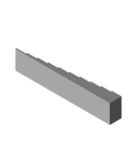 Imperial Step Gauge 3d model