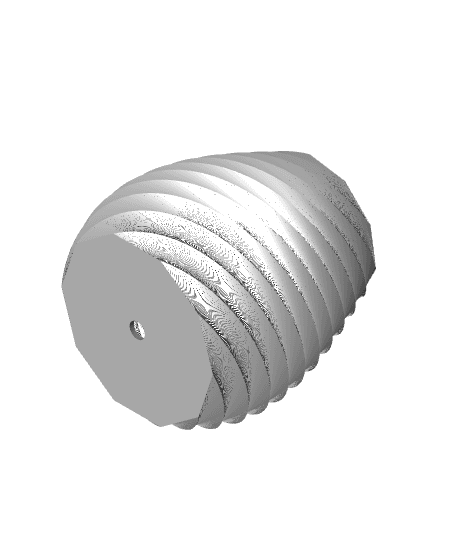 Spiral decorative Planter / No supports  3d model