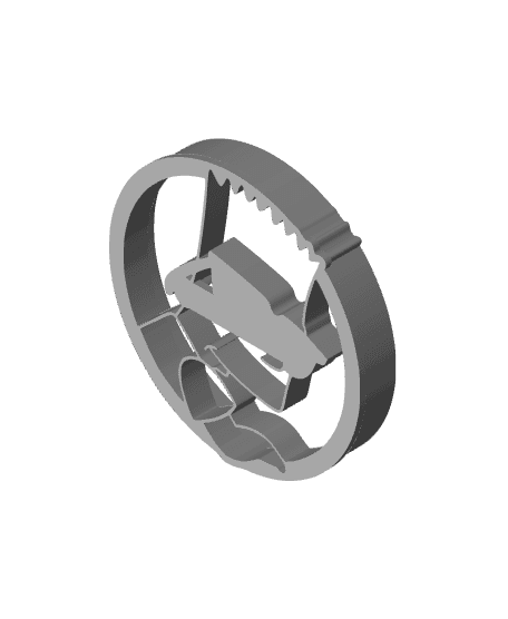 Simpsons Cookie Cutter, Biscuit Cutter 3d model